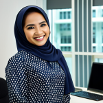 장애인재활상담사 직업의 중요성 - **

"A professional Malay woman in a modest baju kurung, smiling confidently in a modern Kuala Lumpu...